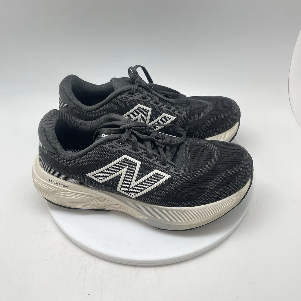 New Balance Sneakers Womens 8.5 D FF X 880 V15 W880H15 Black Running Shoes